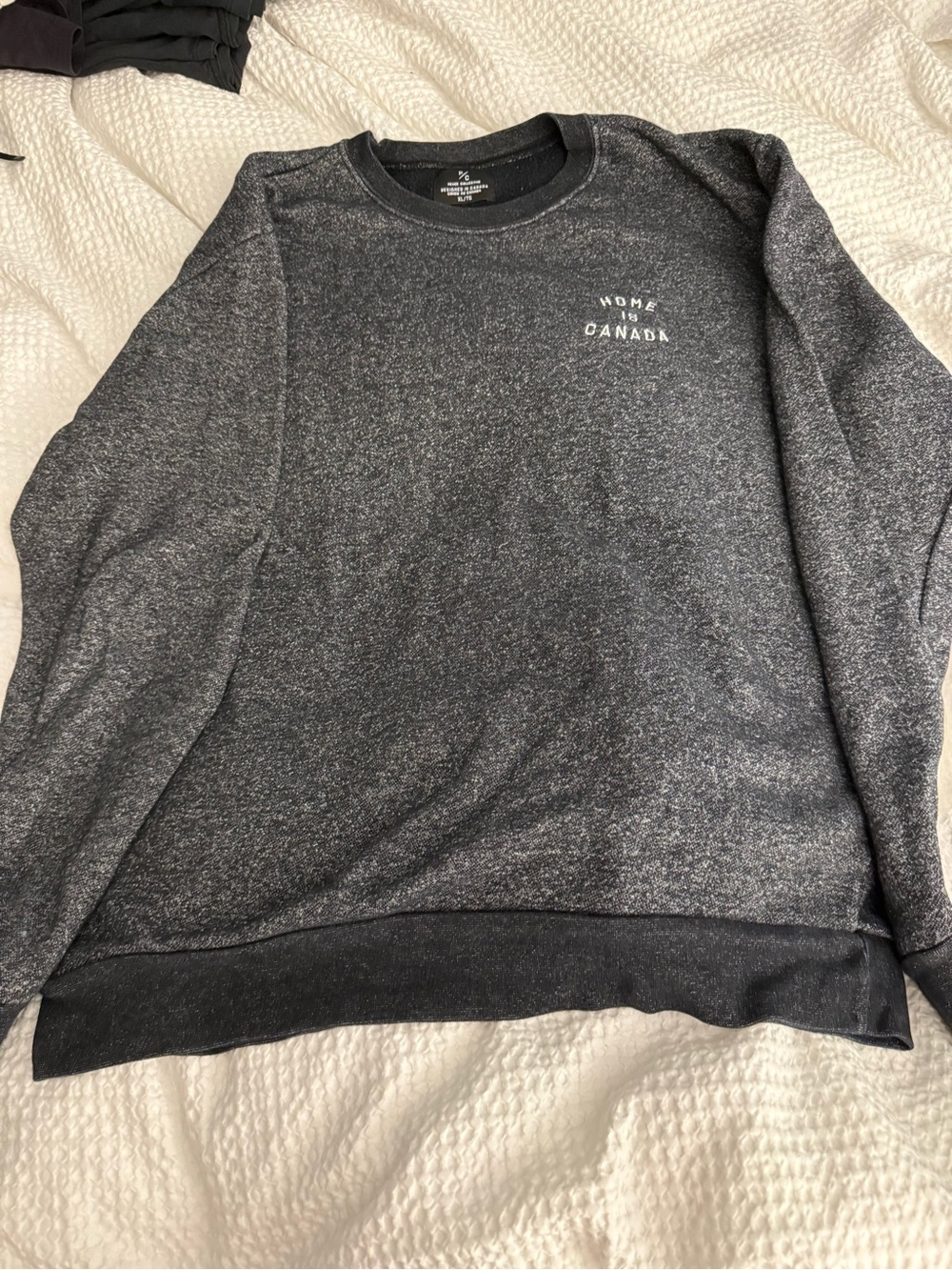 Women's Peace Collective Charcoal Crewneck Sweatshirt - Home is Canada
